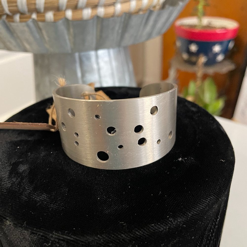 NWT Scout Heavy Metal Zodiac Cuff Bracelet Virgo August 23 - September 22